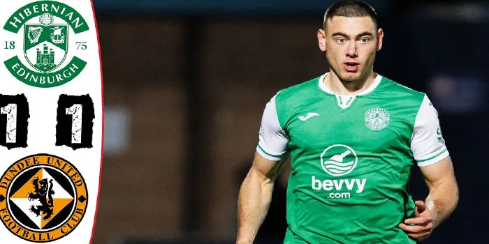 Liga Primer - Hibernian Dan Dundee Utd Harus Puas Berbagi Poin Usai Bermain Imbang 1-1