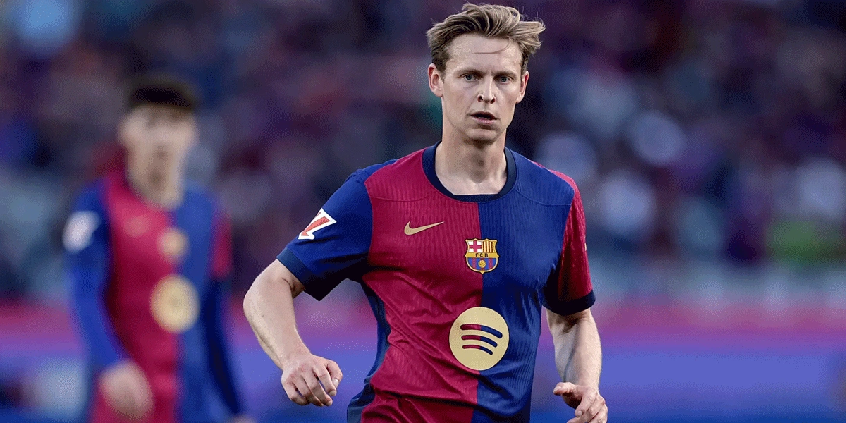 Frenkie-de-Jong-Teguh-Menentang-Barcelona-vs-Villarreal-di-Miami